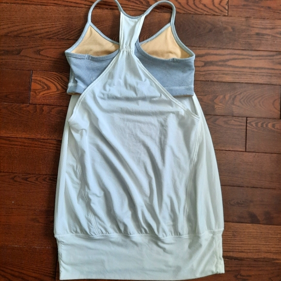 Lululemon No Limits Tank, Size 4, White/Wee Stripe White Fossil - Picture 8 of 12